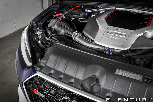 Eventuri - Audi B9 RS5/RS4 Black Carbon intake with secondary duct