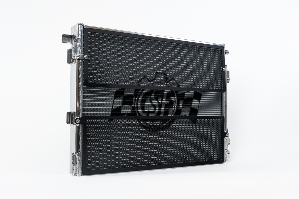BMW G8X M3/M4/M2 Front Mount Heat Exchanger w/ Black rock guard