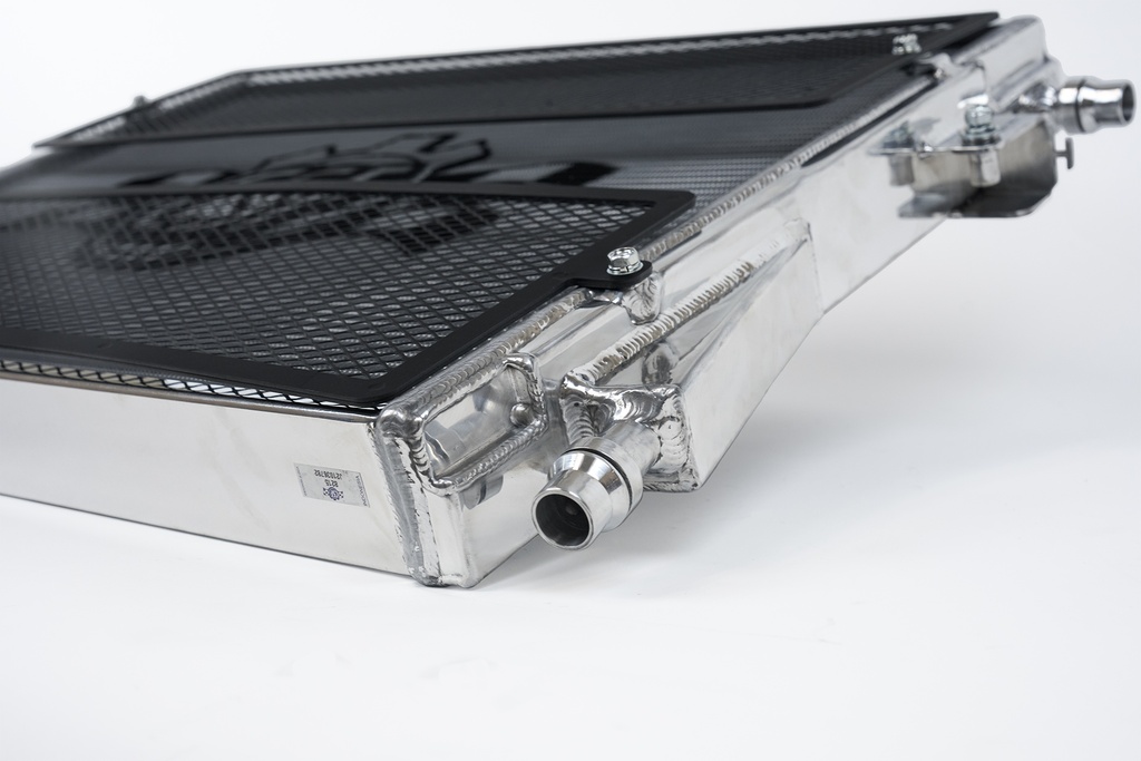 BMW G8X M3/M4/M2 Front Mount Heat Exchanger w/ Black rock guard
