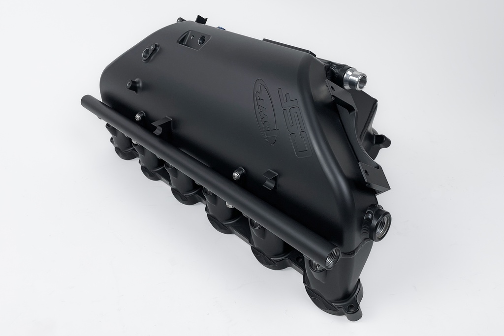 S58 Charge Air Cooler Manifold 2021+ BMW G8X M3/M4 2023+ BMW G8X M2 In Custom Thermal Dispersion Black Finish