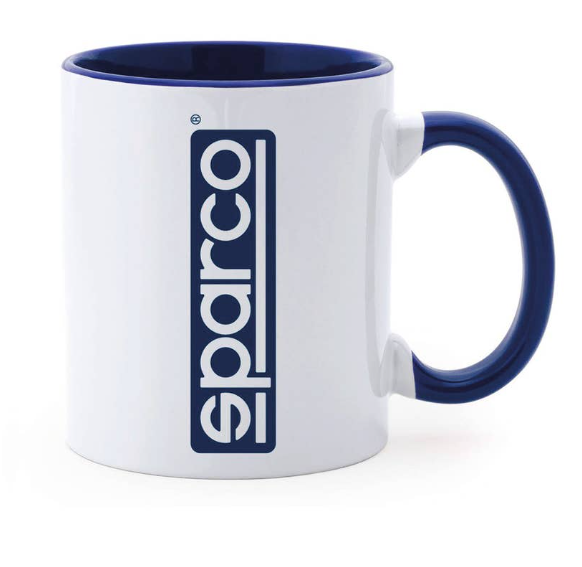 SPARCO CERAMIC MUG MARTINI-R 350 ML WH/BL