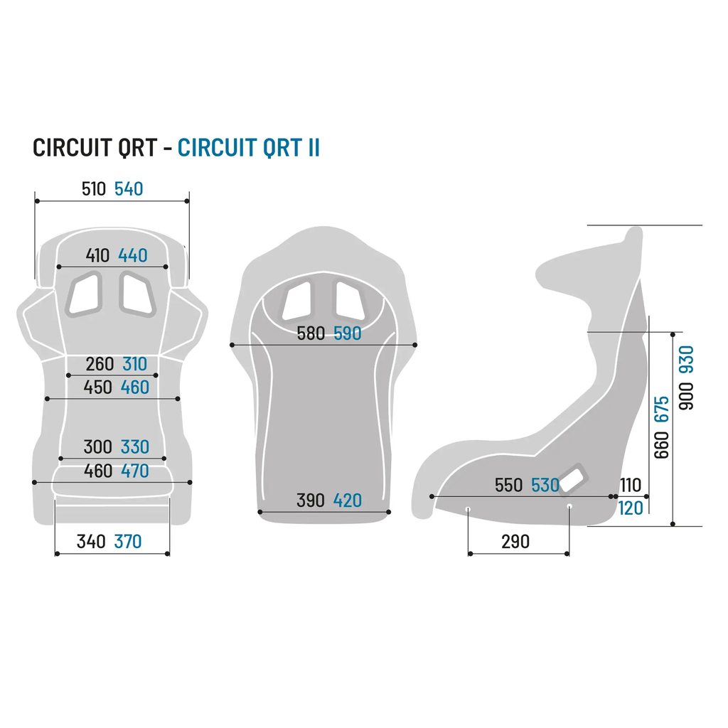 SPARCO CIRCUIT II QRT GAMING SEAT