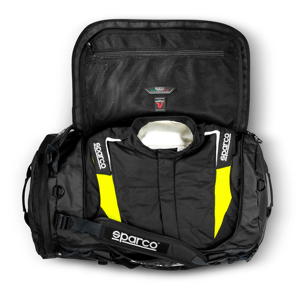 SPARCO DAKAR-L DUFFLE BAG BLACK/BLACK
