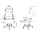 SPARCO ICON OFFICE SEAT MARTINI RACING