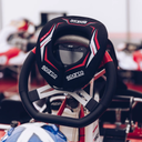 SPARCO ROUND COLLAR KART K-RING KID BK/RD