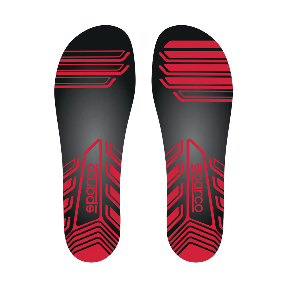 SPARCO SOCKS HYPERSPEED BLACK/RED