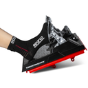 SPARCO SOCKS HYPERSPEED BLACK/RED