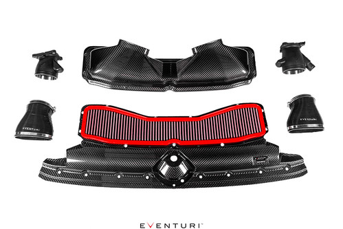 Eventuri - Audi C8 RS6 RS7 Black Carbon intake Gloss