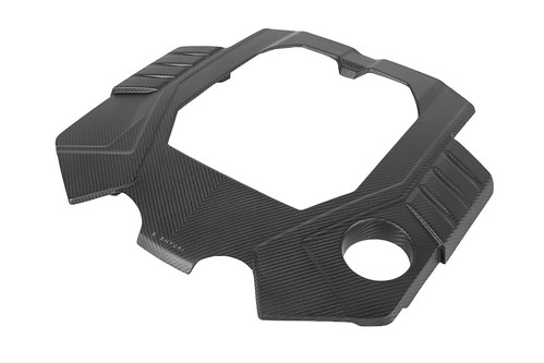 Eventuri - Audi C8 RS6 RS7 Black Carbon Engine Cover Gloss