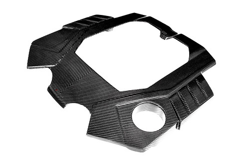 Eventuri - Audi C8 RS6 RS7 Black Carbon Engine Cover Gloss