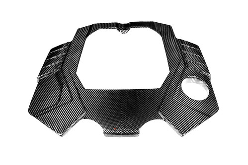 Eventuri - Audi C8 RS6 RS7 Black Carbon Engine Cover Matte