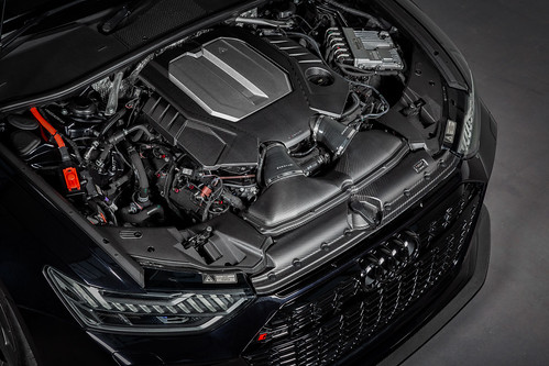 Eventuri - Audi C8 RS6 RS7 Black Carbon Engine Cover Matte
