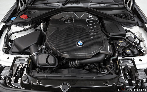 BMW B58 M140i, M240i, M340i F Series Carbon Engine Cover