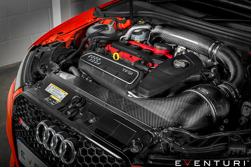 Eventuri - Audi 8V RS3 LHD Full Black Carbon intake Gen 1