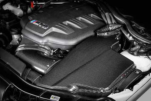 BMW E9X M3 Black Carbon intake Gloss