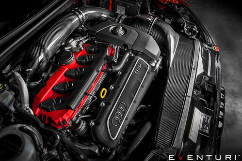 Eventuri - Audi 8V RS3 LHD Full Black Carbon intake Gen 1