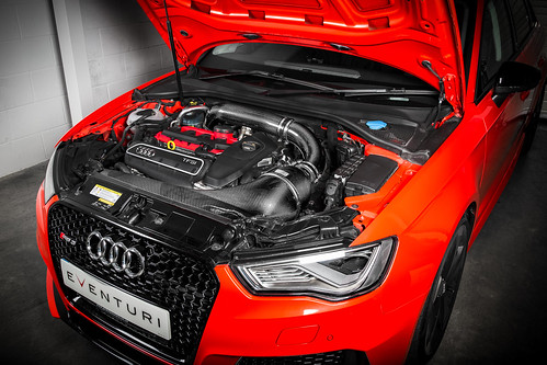 Eventuri - Audi 8V RS3 LHD Full Black Carbon intake Gen 1
