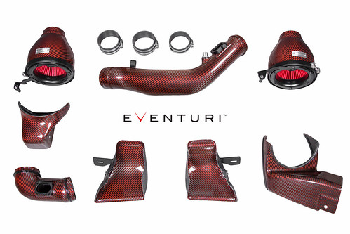 BMW F8X M3/M4 V2 Full Black Carbon intake with SEALED Carbon ducts