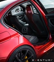 BMW F8X M3/M4 Black Carbon Seat Back Covers