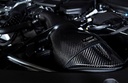 BMW F9X M5/M8 Black Carbon intake with shrouds
