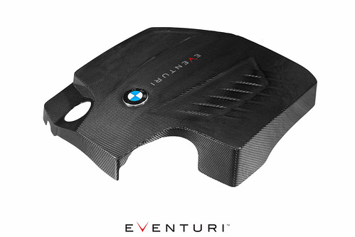 BMW N55 Black Carbon Engine Cover