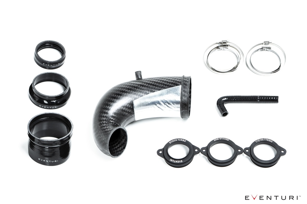 Eventuri - Audi RS3 / TTRS Gen 2 8V 8Y LHD Carbon turbo inlet with NO FLANGE