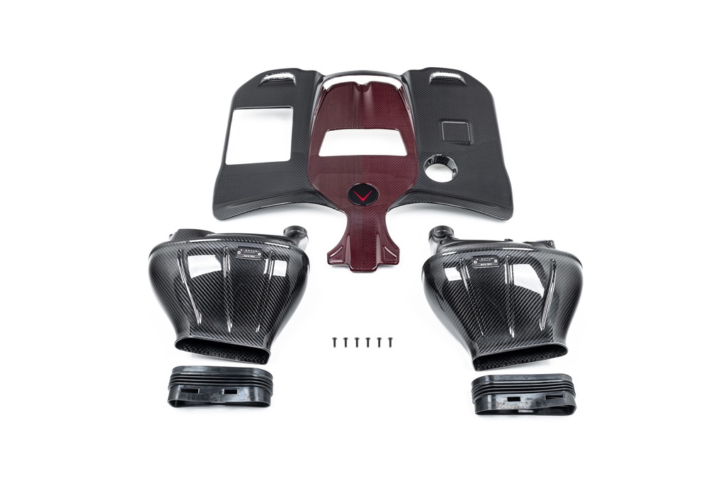 Mercedes G63 carbon intake & Engine Cover