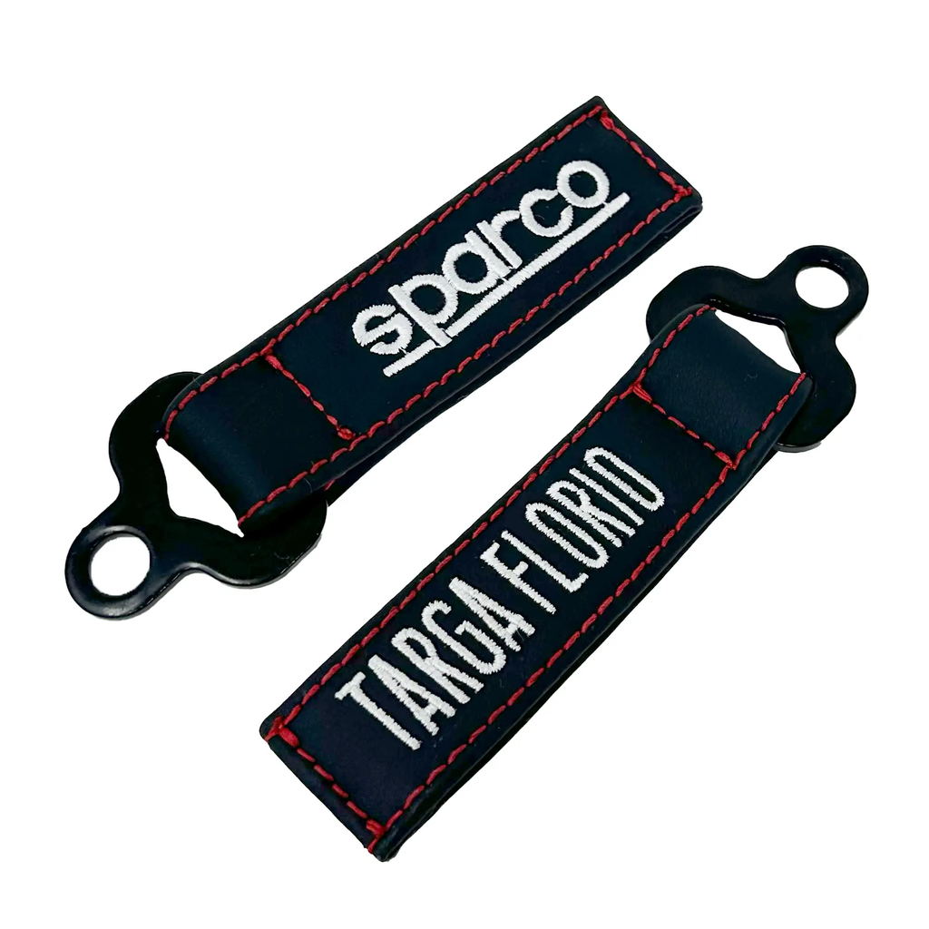SPARCO LETHER KEYCHAIN TARGA FLORIO #
