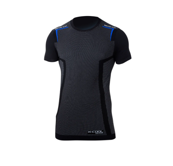 SPARCO T-SHIRT K-CARBON XXS BLACK/BLUE