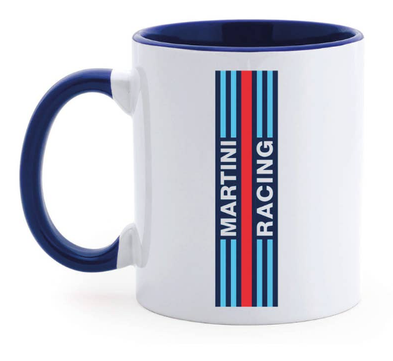 SPARCO CERAMIC MUG MARTINI-R 350 ML WH/BL