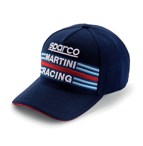 SPARCO FLEX CAP MARTINI-R BLUE