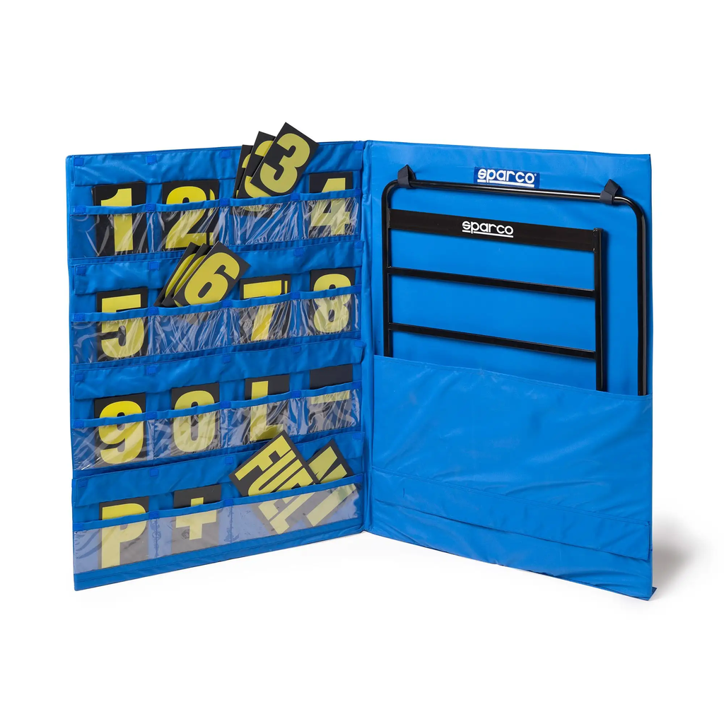 SPARCO PIT BOARD+NUMEBER+BAG+BOX