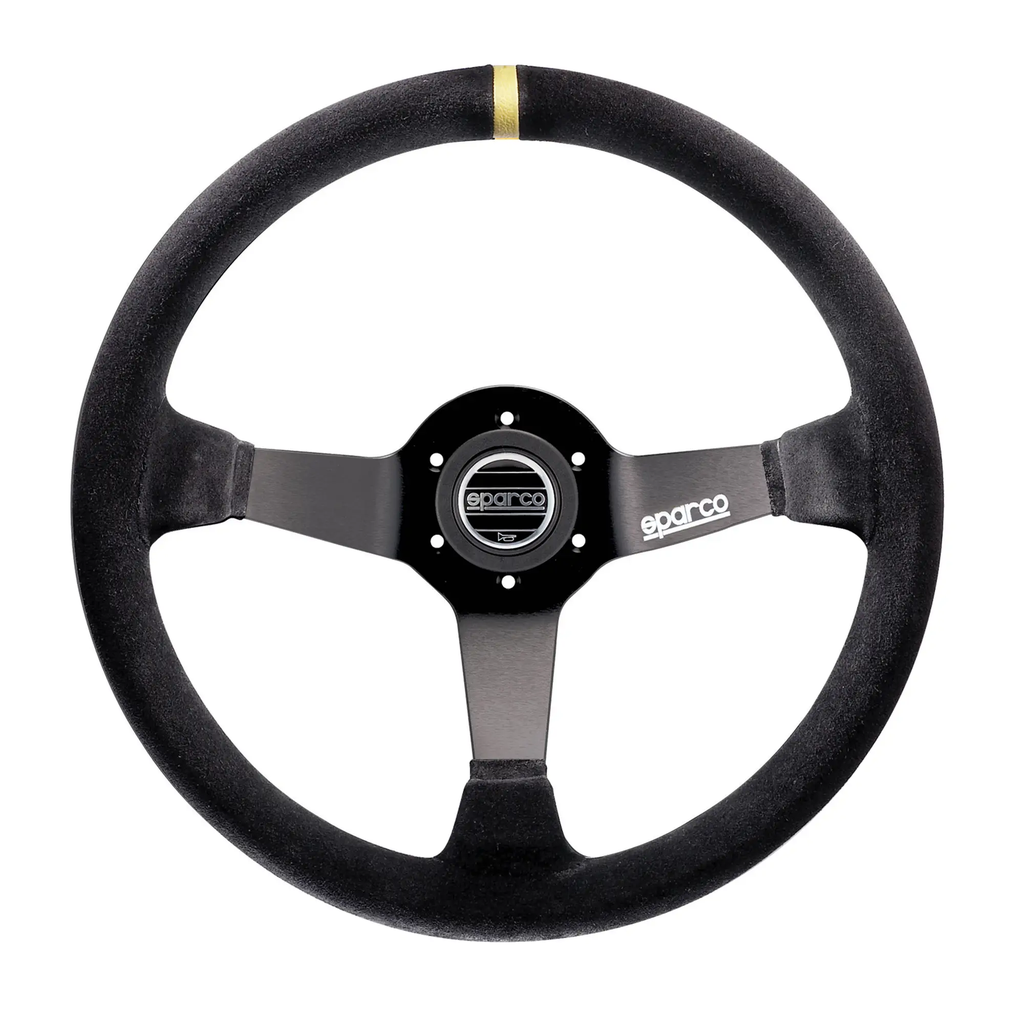 SPARCO STRWHL 325 SUEDE BLACK