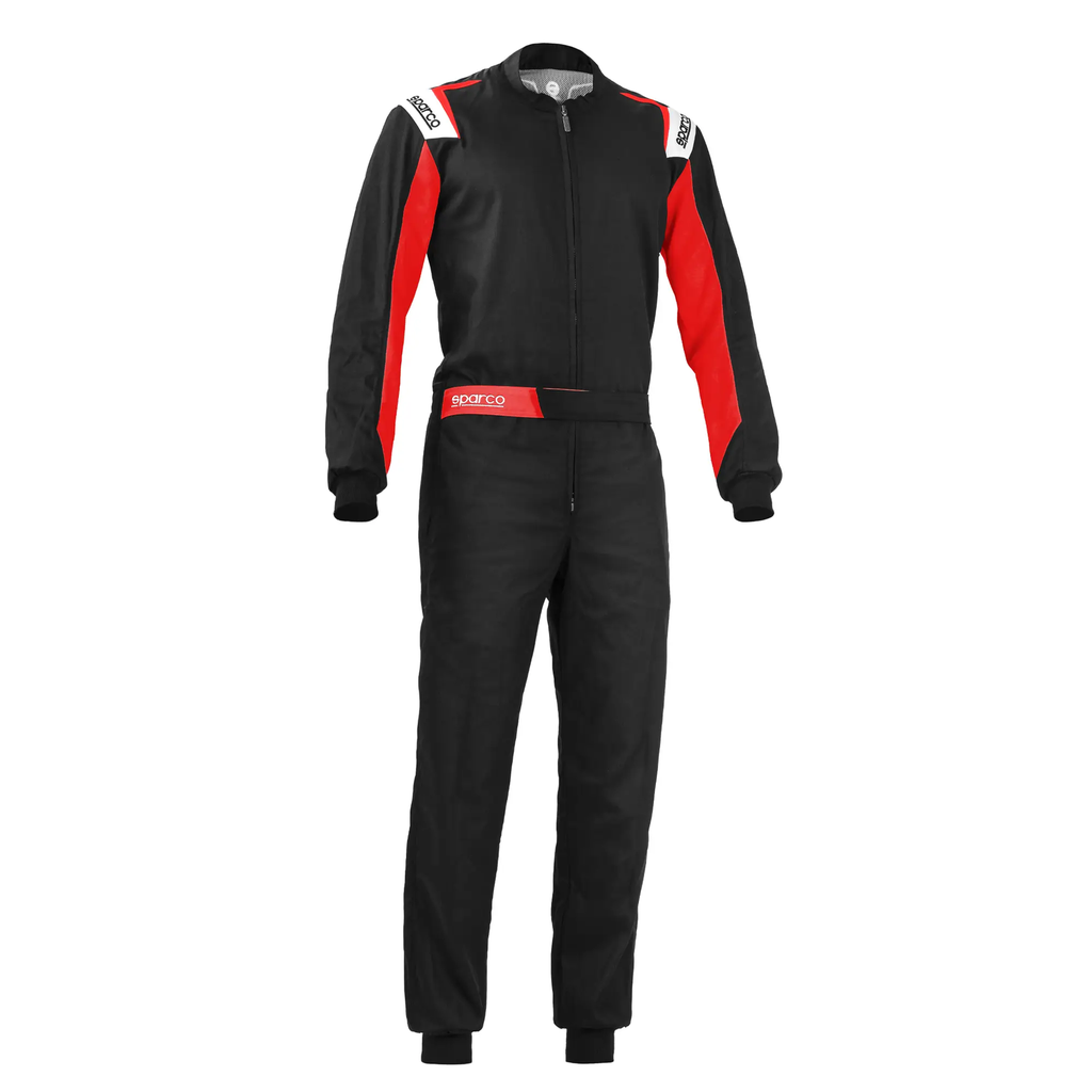 SPARCO SUIT ROOKIE KID BLACK/RED