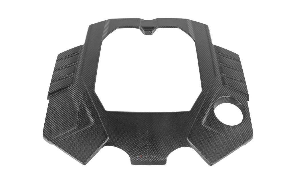 Eventuri - Audi C8 RS6 RS7 Black Carbon Engine Cover Matte
