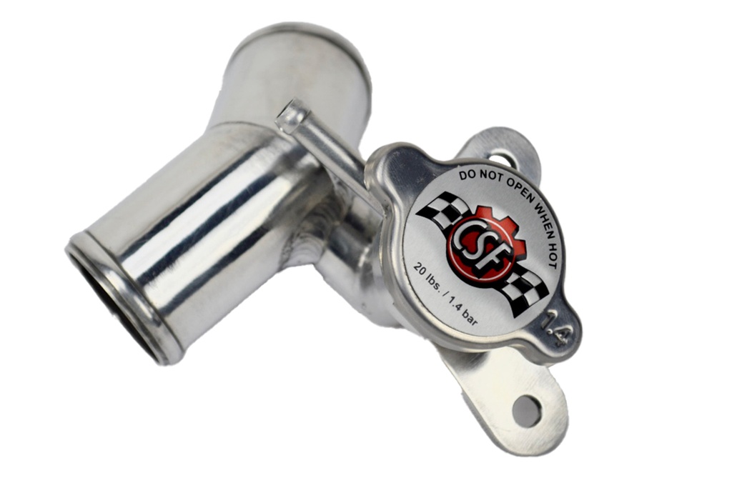 CSF - All-Aluminum Filler Neck w/1.4 bar high pressure radiator cap 13-16 Scrion FR-S 13-20 Subaru BRZ 17-20 Toyota 86 22+ Toyota GR86 22+ Subaru BRZ