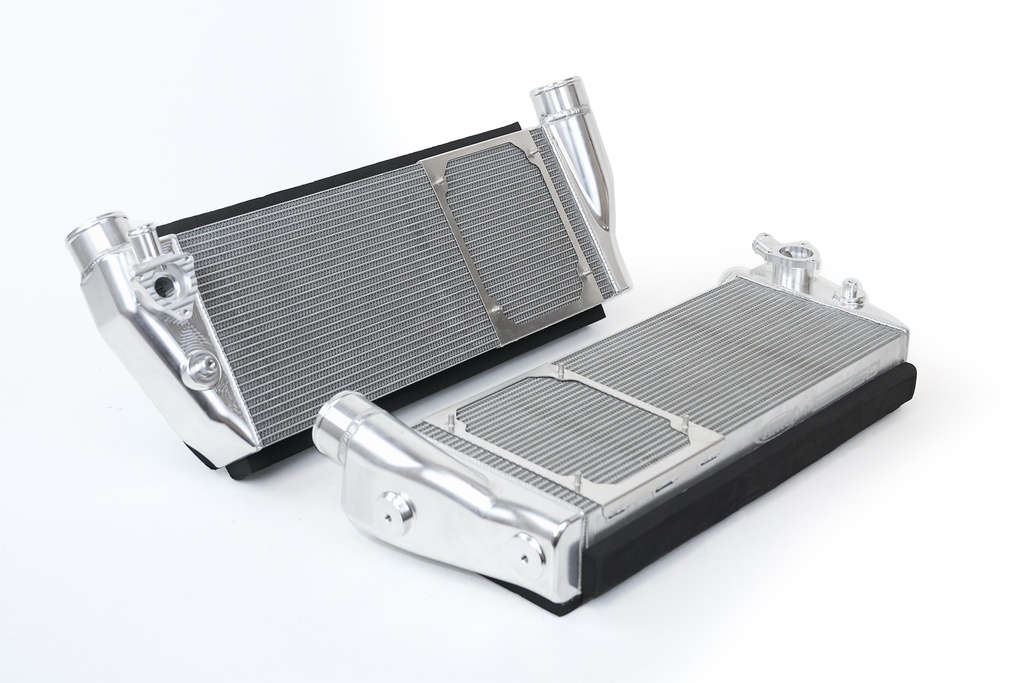 Twin Intercooler Set 15-20 Ferrari 488 GTB 16-20 Ferrari 488 Spider 19-21 Ferrari 488 Pista / Spider 2020+ Ferrari F8 Tributo / F8 Spider