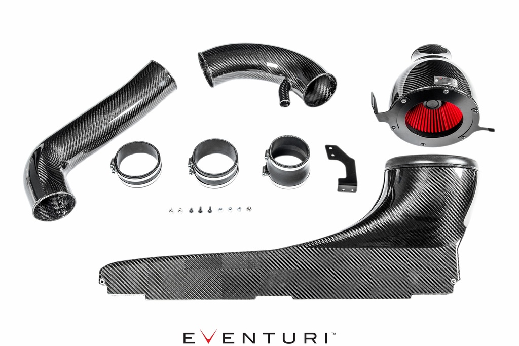 Eventuri - Audi 8V RS3 LHD Full Black Carbon intake Gen 1