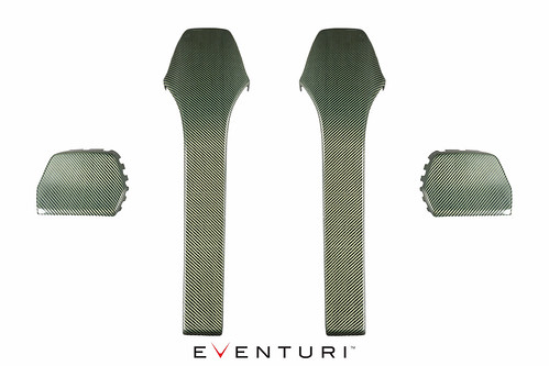 BMW F8X M3/M4 Black Carbon Seat Back Covers