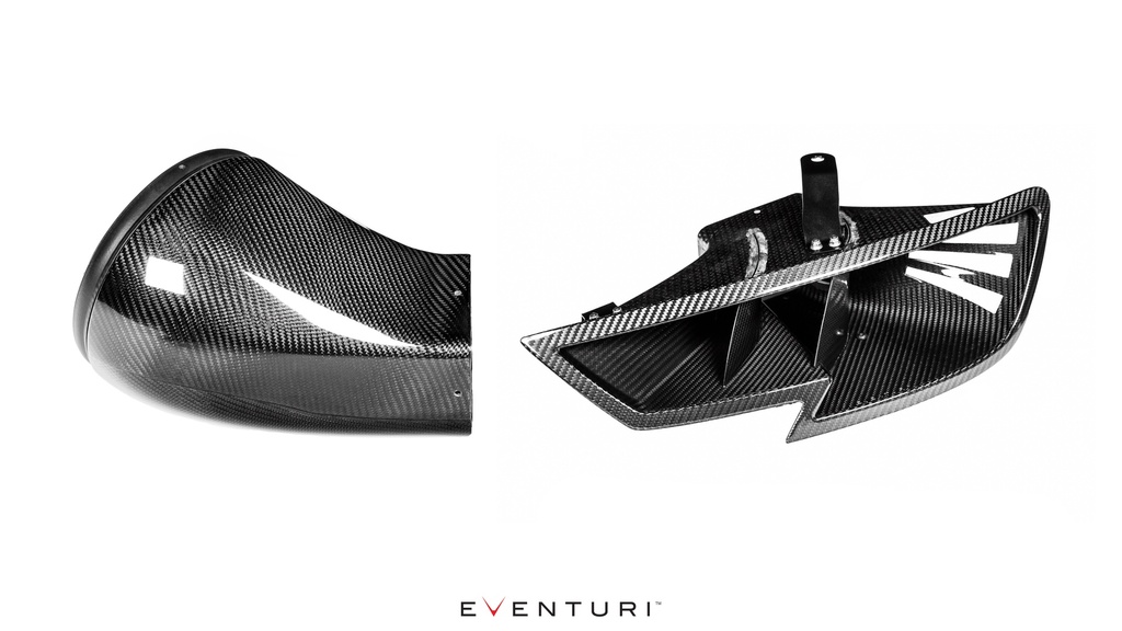 Eventuri - Audi RS3 Carbon Headlamp Race Ducts for Stage 3 intake