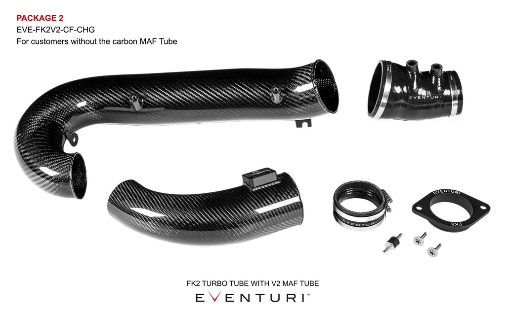 FK2 Carbon Turbo Tube Package with V2 MAF Tube